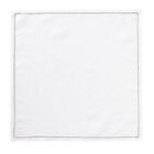 Napkin Nuances White 18"x18" 50% cotton - 50 % linen, , hi-res image number 1